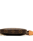 Brown LV Monogram Mini Pochette Accessoires Shoulder Bag