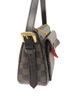 Brown LV Damier Ebene Ravello GM Shoulder Bag