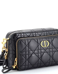 Christian DOR Caro Double Pouch Crossbody Bag