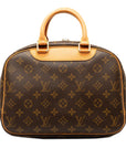 Brown LV Monogram Trouville HandBag