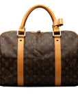 Brown LV Monogram Carryall Travel Bag