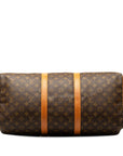 Brown LV Monogram Keepall 50 Travel Bag