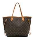 Brown LV Monogram Neverfull MM Tote Bag