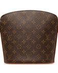 Brown LV Monogram Drouot Crossbody Bag