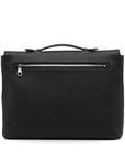 Black LV Taurillon Serviette Dorian Business Bag