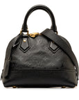 Black LV Monogram Empreinte Neo Alma BB Satchel