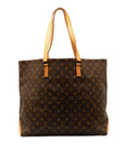 Brown LV Monogram Cabas Alto Tote Bag