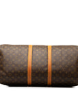 Brown LV Monogram Keepall 55 Travel Bag