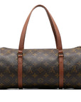 Brown LV Monogram Papillon 30 HandBag