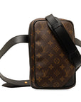 Brown LV Monogram Solar Ray Utility Side Bag