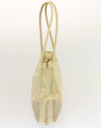 PRD Hand Bag Nylon Beige Auth ar