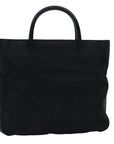 PRD Hand Bag Nylon Black Auth arB