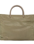 PRD Hand Bag Nylon Beige Auth arB