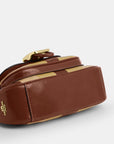 Ashton Mini Shoulder Bag (Gold/Redwood Multi)