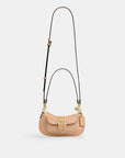 Ashton Mini Shoulder Bag In Signature Leather (Gold/Faded Blush)