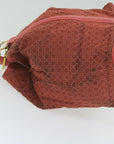 CHRISTIAN DOR Canage Shoulder Bag Nylon Red Auth bs