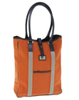 BBERRY Black label Shoulder Bag Canvas Orange Auth bs