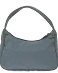 PRD Hand Bag Nylon Light Blue Auth bs