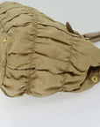 PRD Hand Bag Nylon way Beige Auth bs