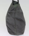 PRD Hand Bag Nylon Gray Auth bs