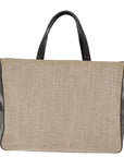 PRD Hand Bag Canvas way Beige Auth bs