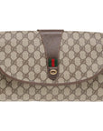 GCCI Canvas Clutch Bag ()