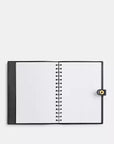 Notebook (smooth leather/Brass/Black)