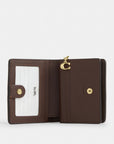 Snap Wallet In Signature Chenille (Gold/Truffle)