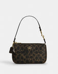 Nolita 19 In Loved Signature Canvas With Charms (Gold/Brown)