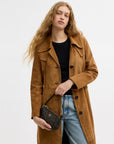 Nolita 19 In Loved Signature Canvas With Charms (Gold/Brown)