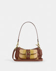 Ashton Mini Shoulder Bag (Gold/Redwood Multi)