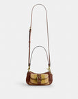 Ashton Mini Shoulder Bag (Gold/Redwood Multi)