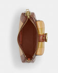 Ashton Mini Shoulder Bag (Gold/Redwood Multi)