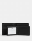 3-In-1 Wallet In Signature Leather (Black)