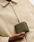 3-In-1 Wallet (Olive)