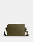 Graham Crossbody Bag (Silver/Olive)