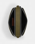Graham Crossbody Bag (Silver/Olive)