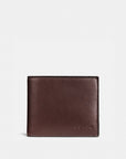 3-In-1 Wallet (Mahogany Brown)