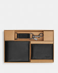 Boxed 3-In-1 Wallet Gift Set (Black)