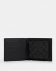 Boxed 3-In-1 Wallet Gift Set In Signature Canvas (Gunmetal/Charcoal/Black)