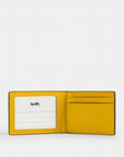 Compact Billfold Wallet In Signature Canvas (Canary)