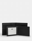3-In-1 Wallet In Signature Canvas With Varsity Stripe (Walnut Multi)