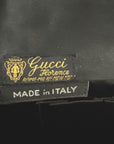 's G. GCCI silk & velvet clutch