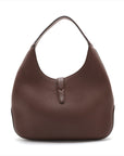 GCCI Leather Shoulder Bag Brown