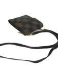 FNDI Brown Checkerboard Print Fanny Pack or Crossbody