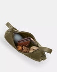 Ella Shoulder Bag (Gunmetal/Black)
