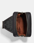Sullivan Pack In Blocked Signature Canvas (Gunmetal/Khaki/Charcoal)