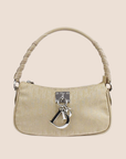 CHRISTIAN DOR BEIGE LOVELY DORISSIMO CHARM SHOULDER BAG