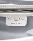 CHRISTIAN DOR WHITE & GREY ROMANTIQUE TROTTER HANDBAG