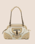 CHRISTIAN DOR CREAM JEANNE FRAME BAG